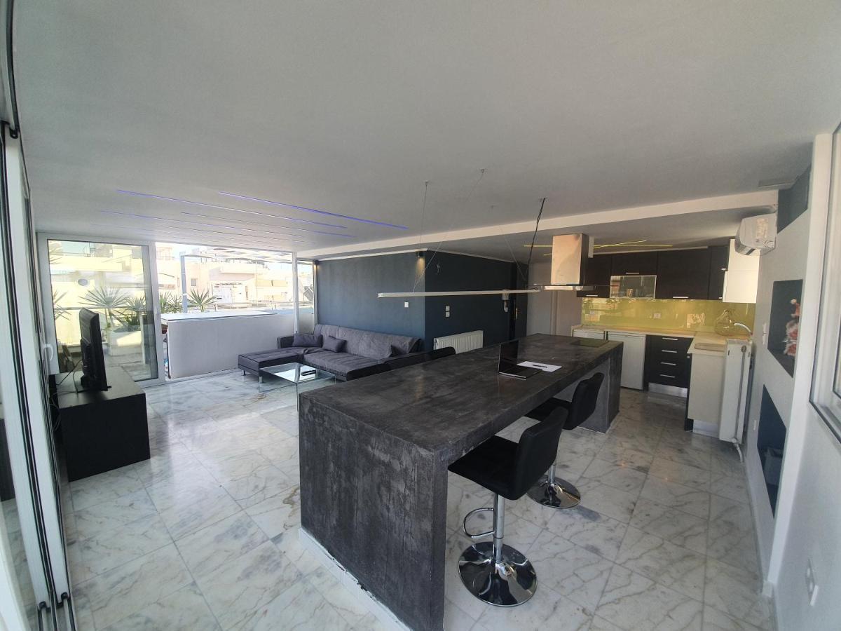 Citycenter Penthouse Mini Private Pool With Hydromassage And Great Town View Αθήνα Εξωτερικό φωτογραφία