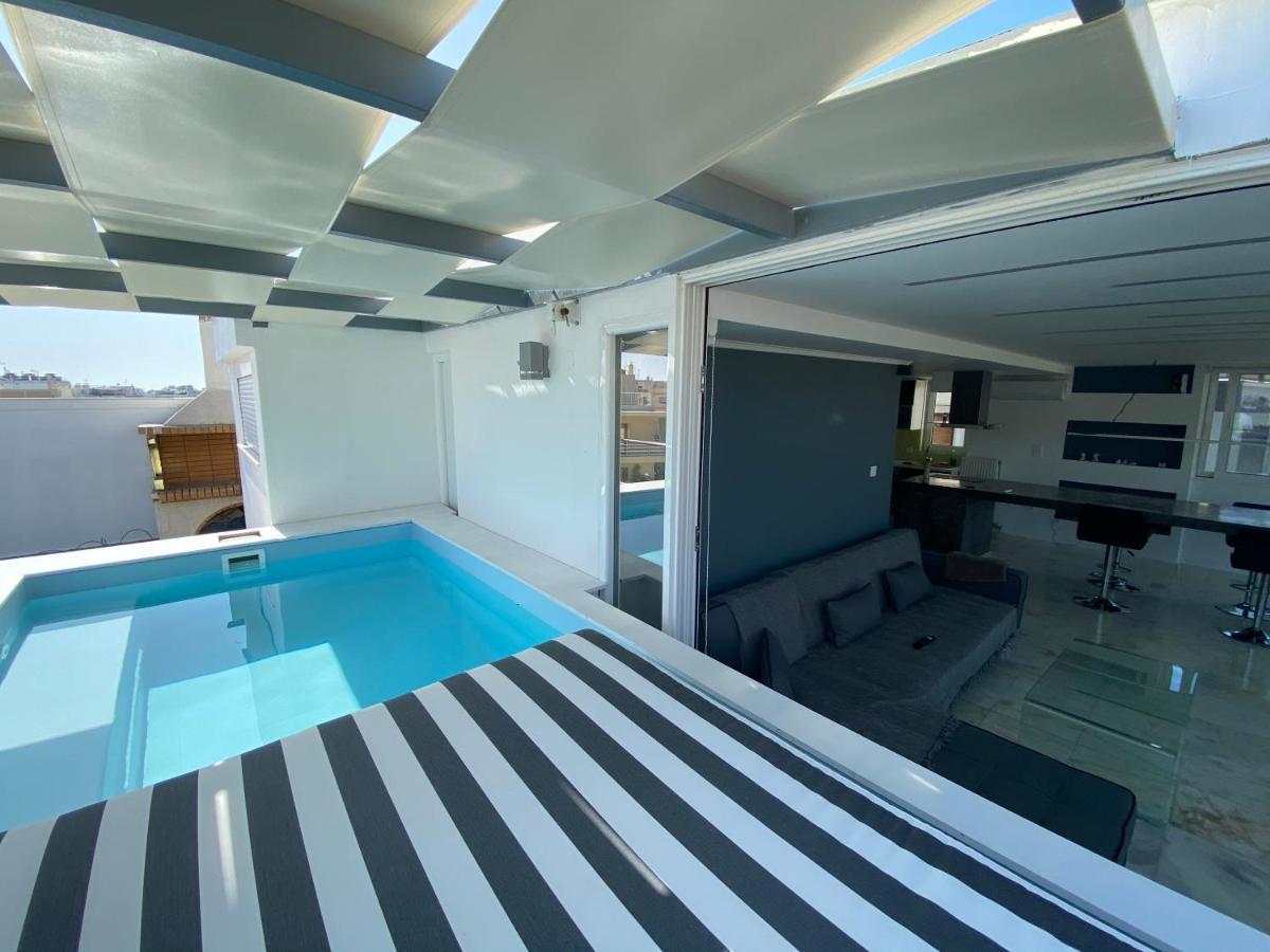 Citycenter Penthouse Mini Private Pool With Hydromassage And Great Town View Αθήνα Εξωτερικό φωτογραφία