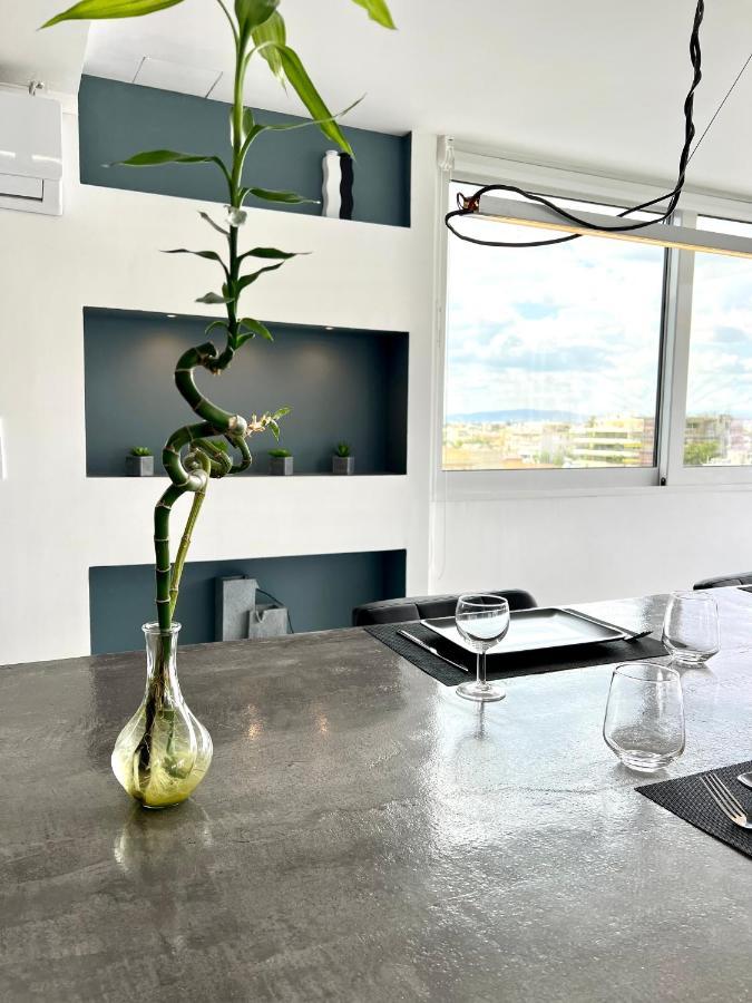 Citycenter Penthouse Mini Private Pool With Hydromassage And Great Town View Αθήνα Εξωτερικό φωτογραφία